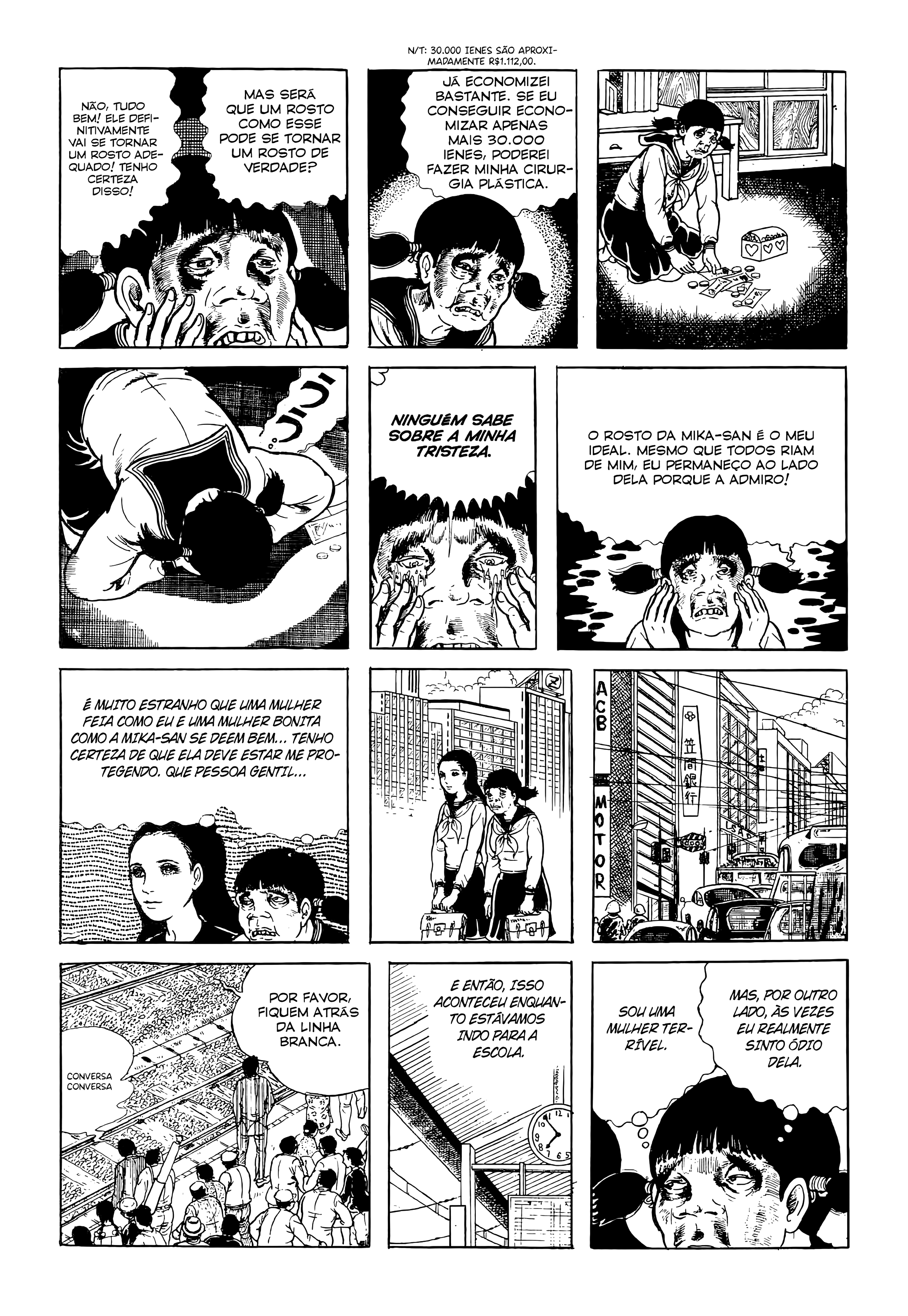 Kyoufu: Fear Pessoa feia 第8页