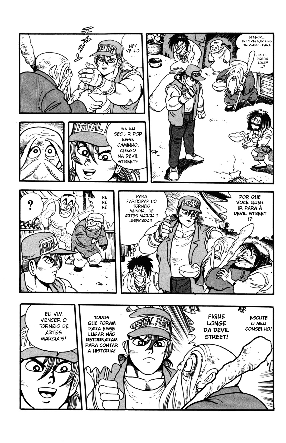 Fatal Fury: Devil Street of Horror Fatal Fury os guerreiros se reúnem 第11页