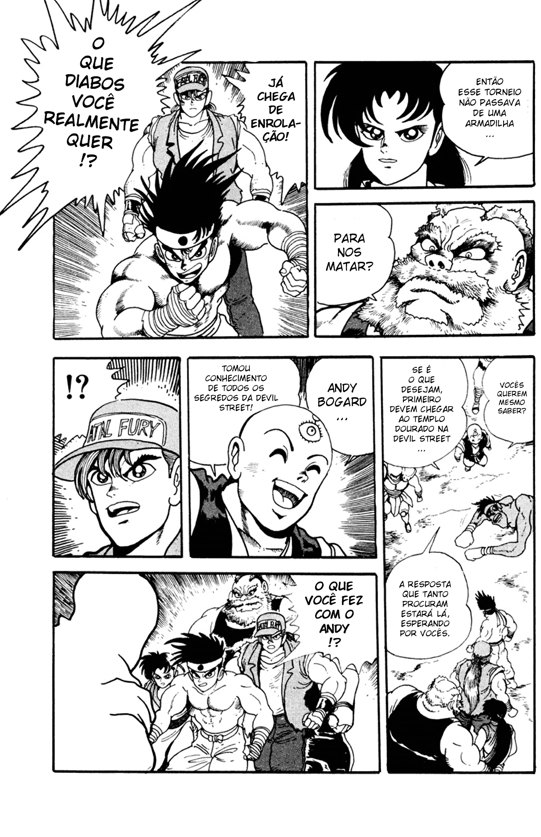 Fatal Fury: Devil Street of Horror Fatal Fury os guerreiros se reúnem 第27页