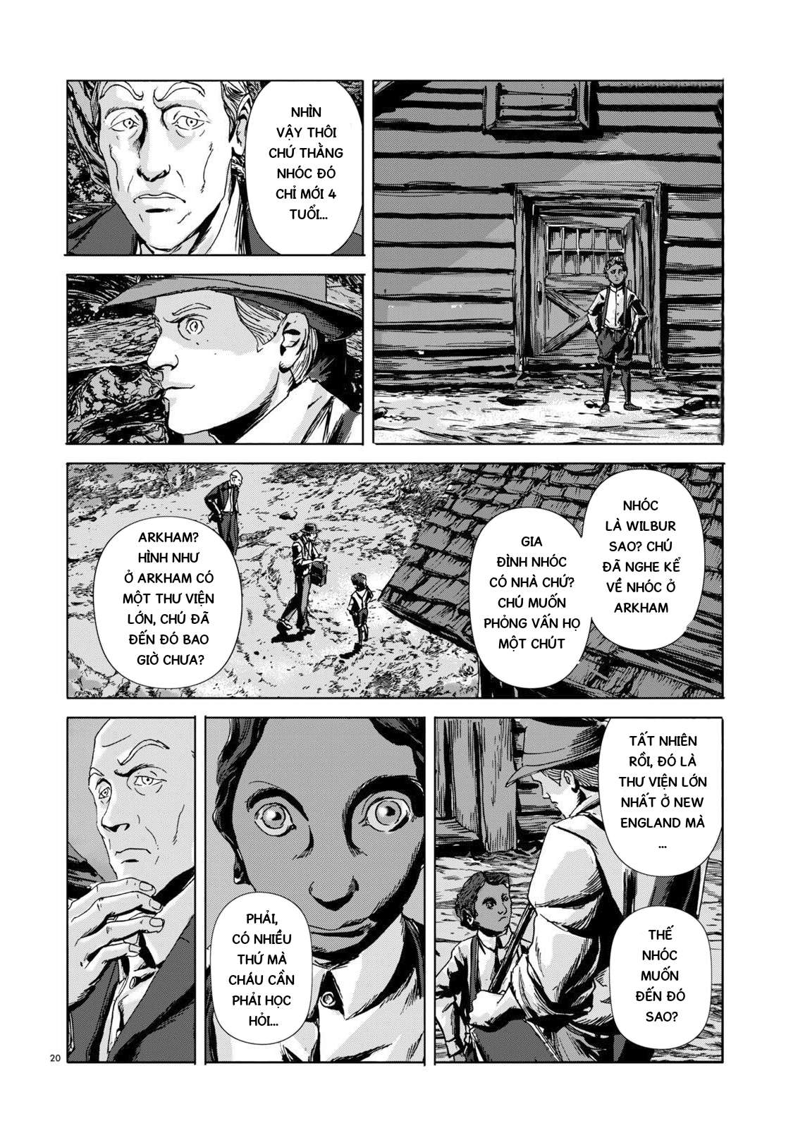 H.P. Lovecraft's The Dunwich Horror Vol. 1 Ch. 4 第19页