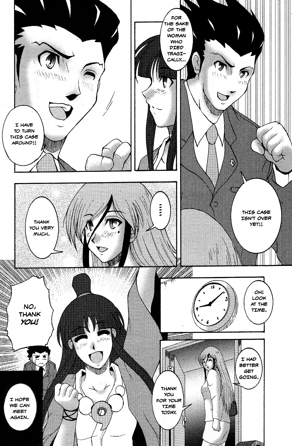Gyakuten Saiban Official Anthology Comic: Naruhodou-hen Turnabout Inference - by Kei Nisemura 第14页