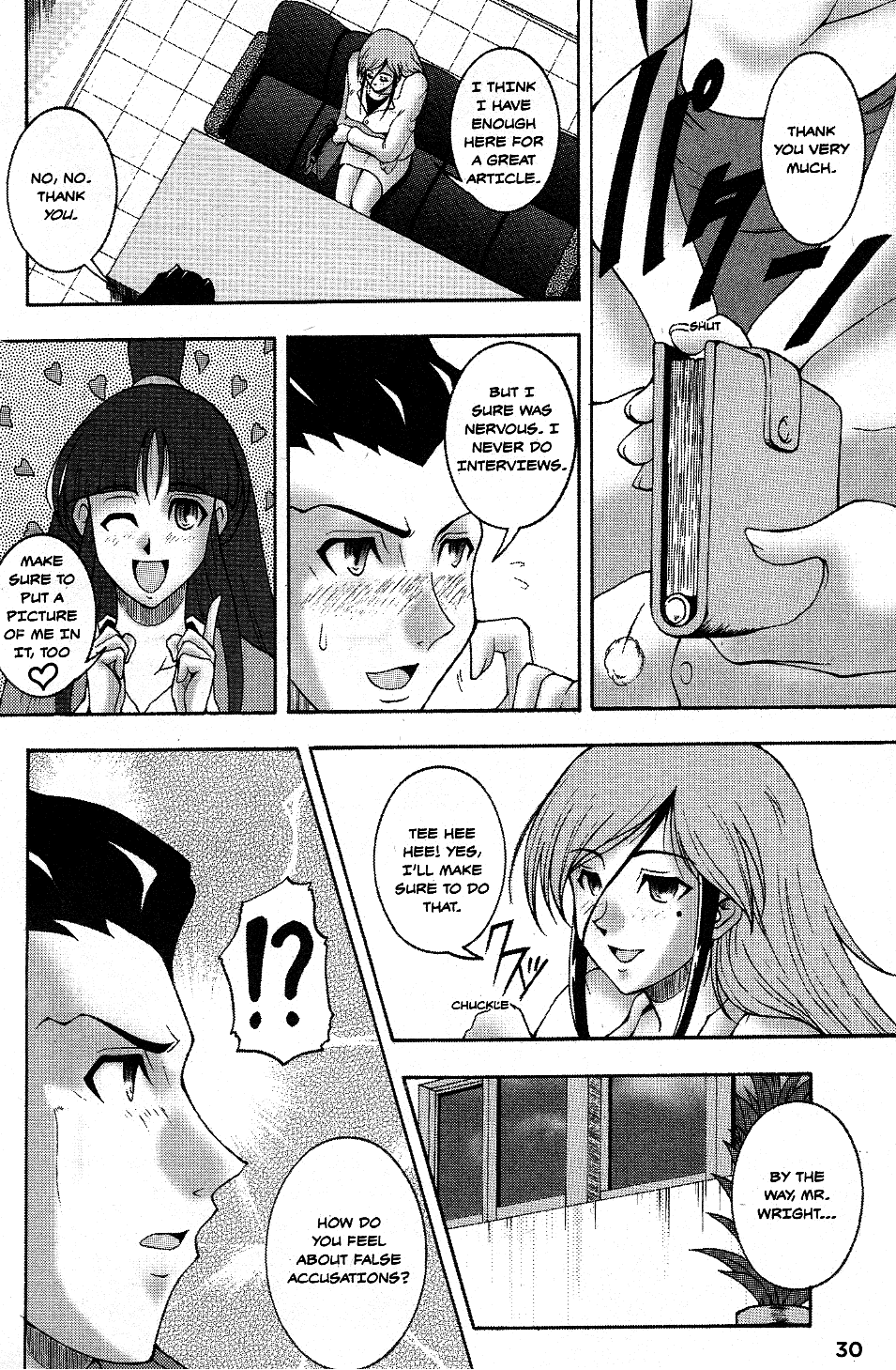 Gyakuten Saiban Official Anthology Comic: Naruhodou-hen Turnabout Inference - by Kei Nisemura 第4页