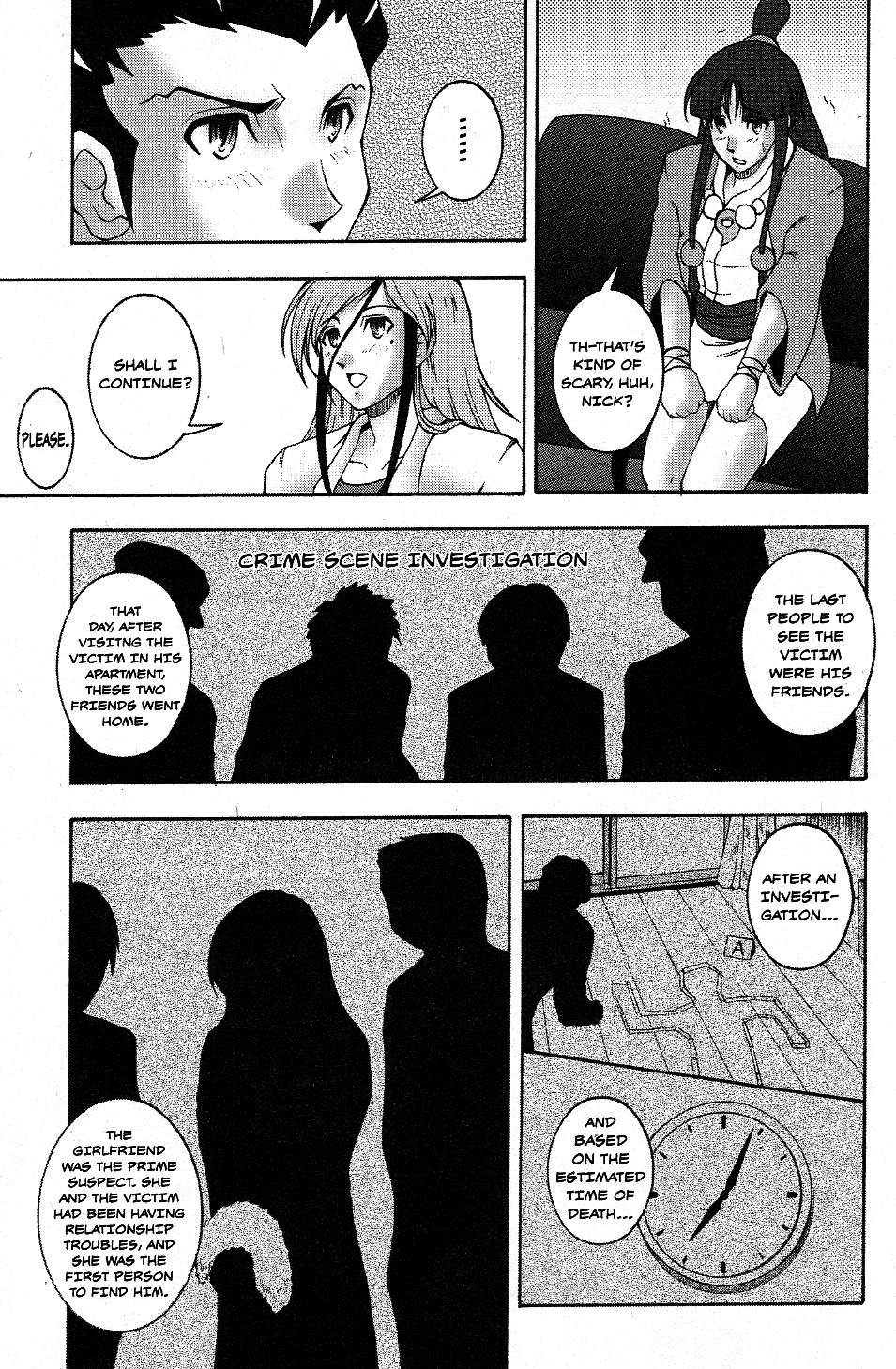 Gyakuten Saiban Official Anthology Comic: Naruhodou-hen Turnabout Inference - by Kei Nisemura 第7页