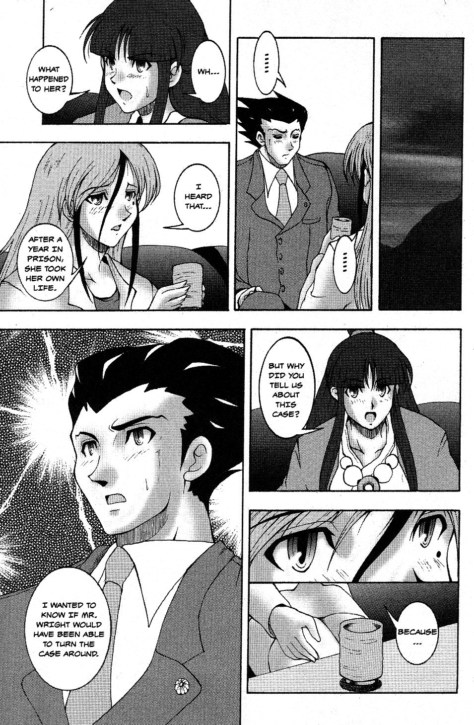Gyakuten Saiban Official Anthology Comic: Naruhodou-hen Turnabout Inference - by Kei Nisemura 第9页
