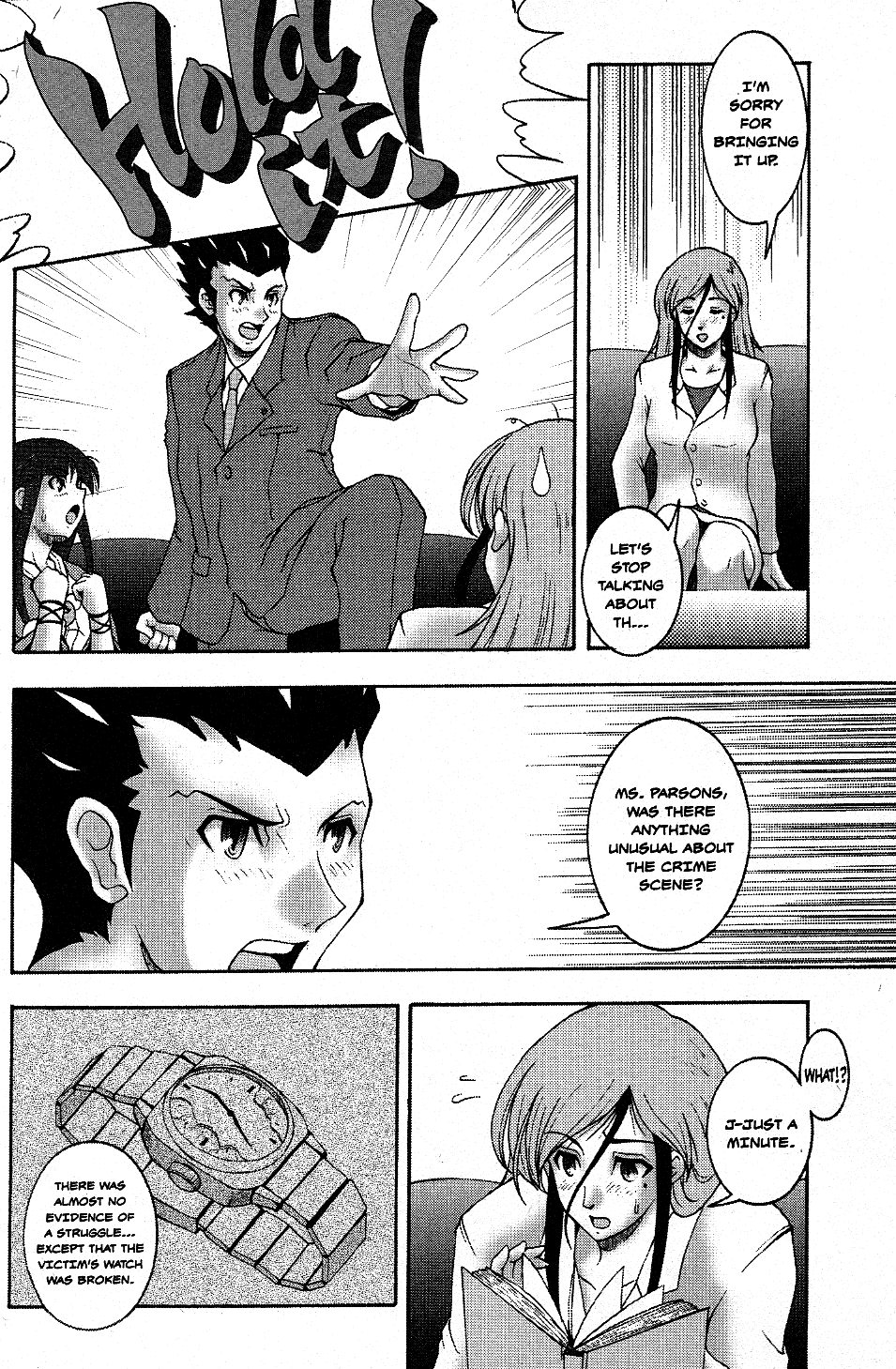 Gyakuten Saiban Official Anthology Comic: Naruhodou-hen Turnabout Inference - by Kei Nisemura 第10页