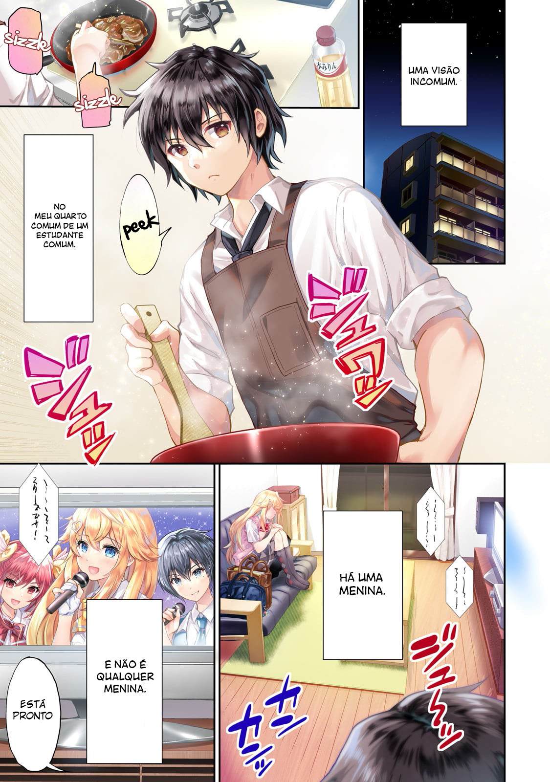 Isshou Hatarakitakunai Ore ga, Classmate no Daininki Idol ni Natsukaretara A fome de uma Idol! Parte 1 第2页