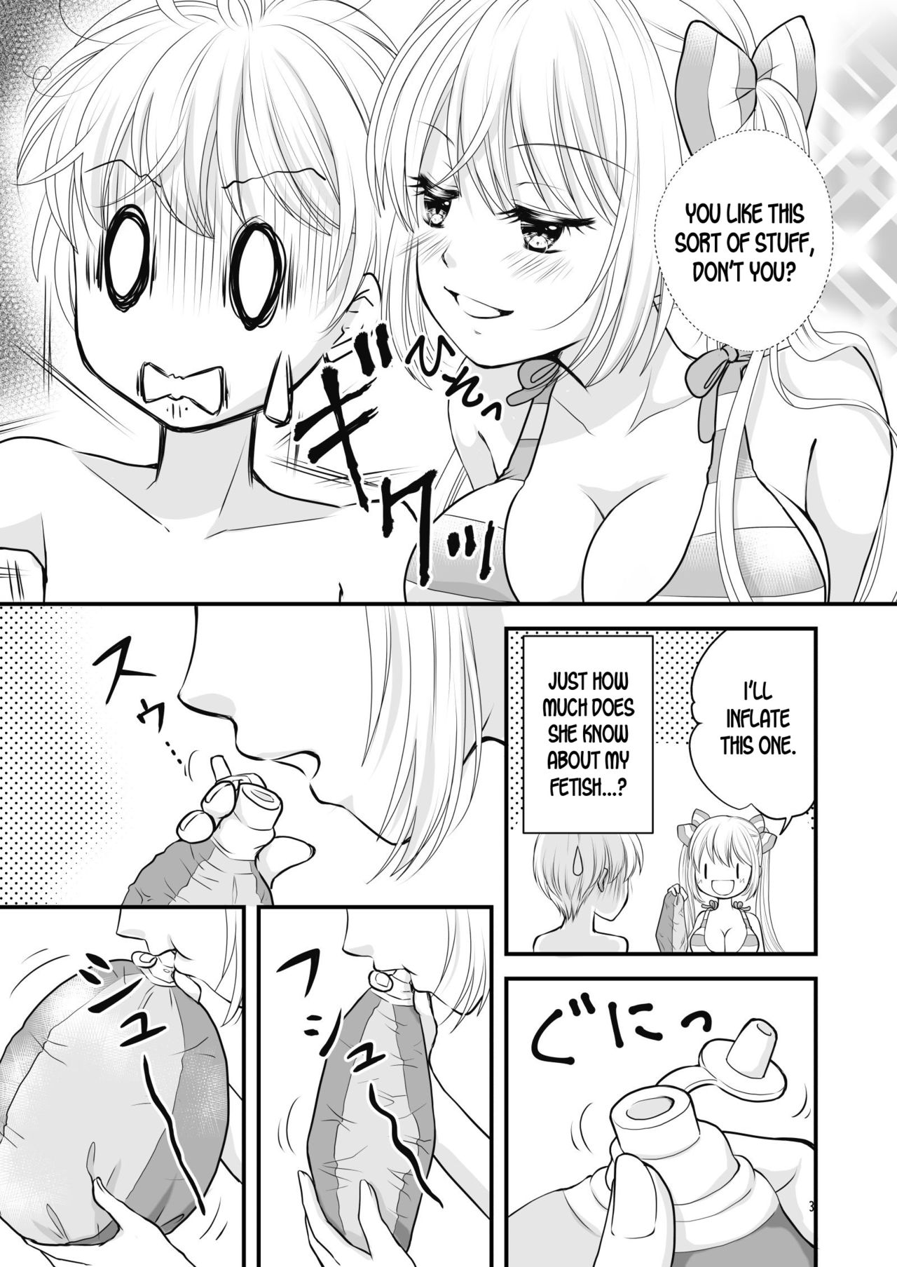 Boku no Osananajimi o Illust Fuusen ni Shitemitara Nacchan and Sea Bathing 第3页