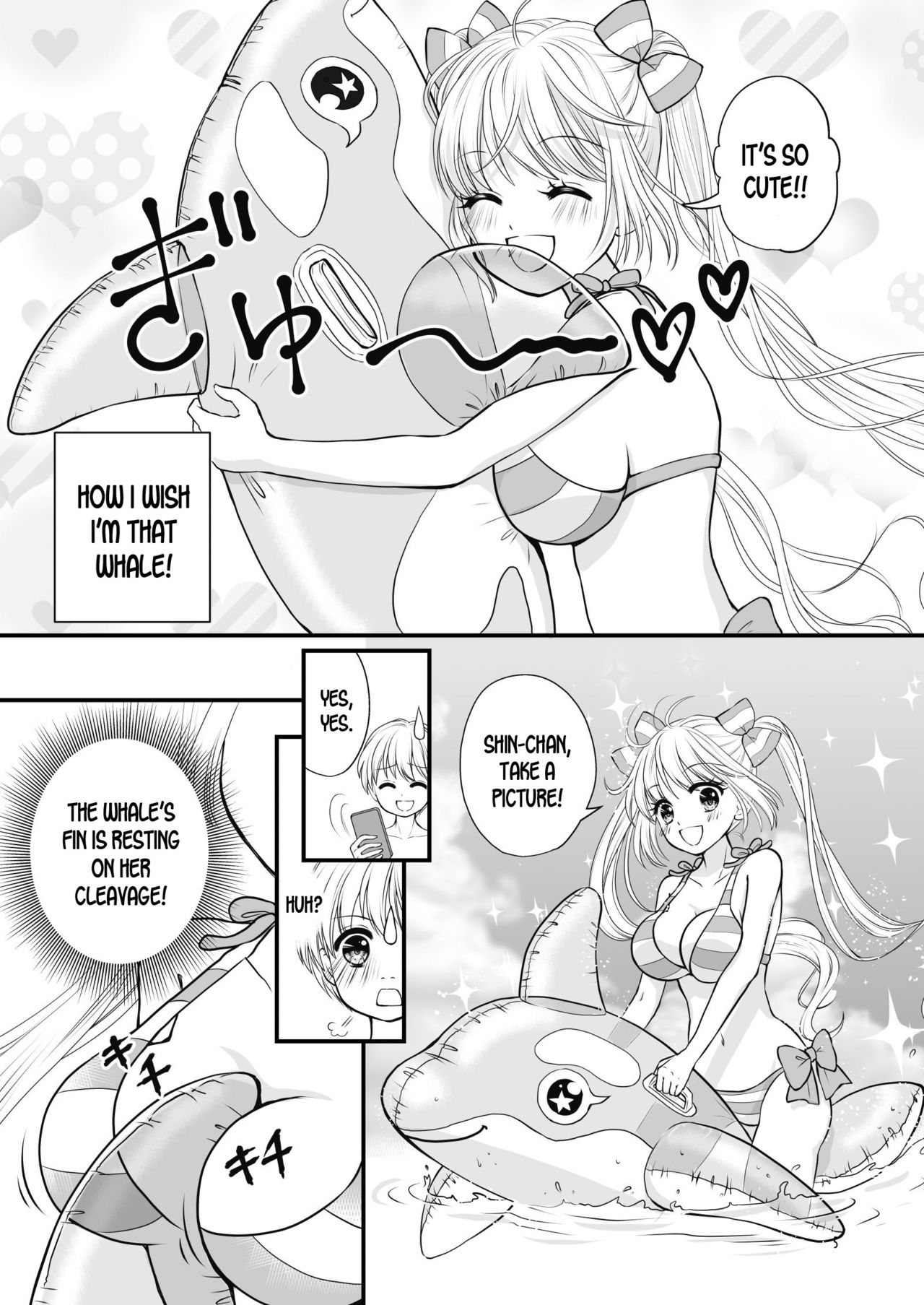Boku no Osananajimi o Illust Fuusen ni Shitemitara Nacchan and Sea Bathing 第5页