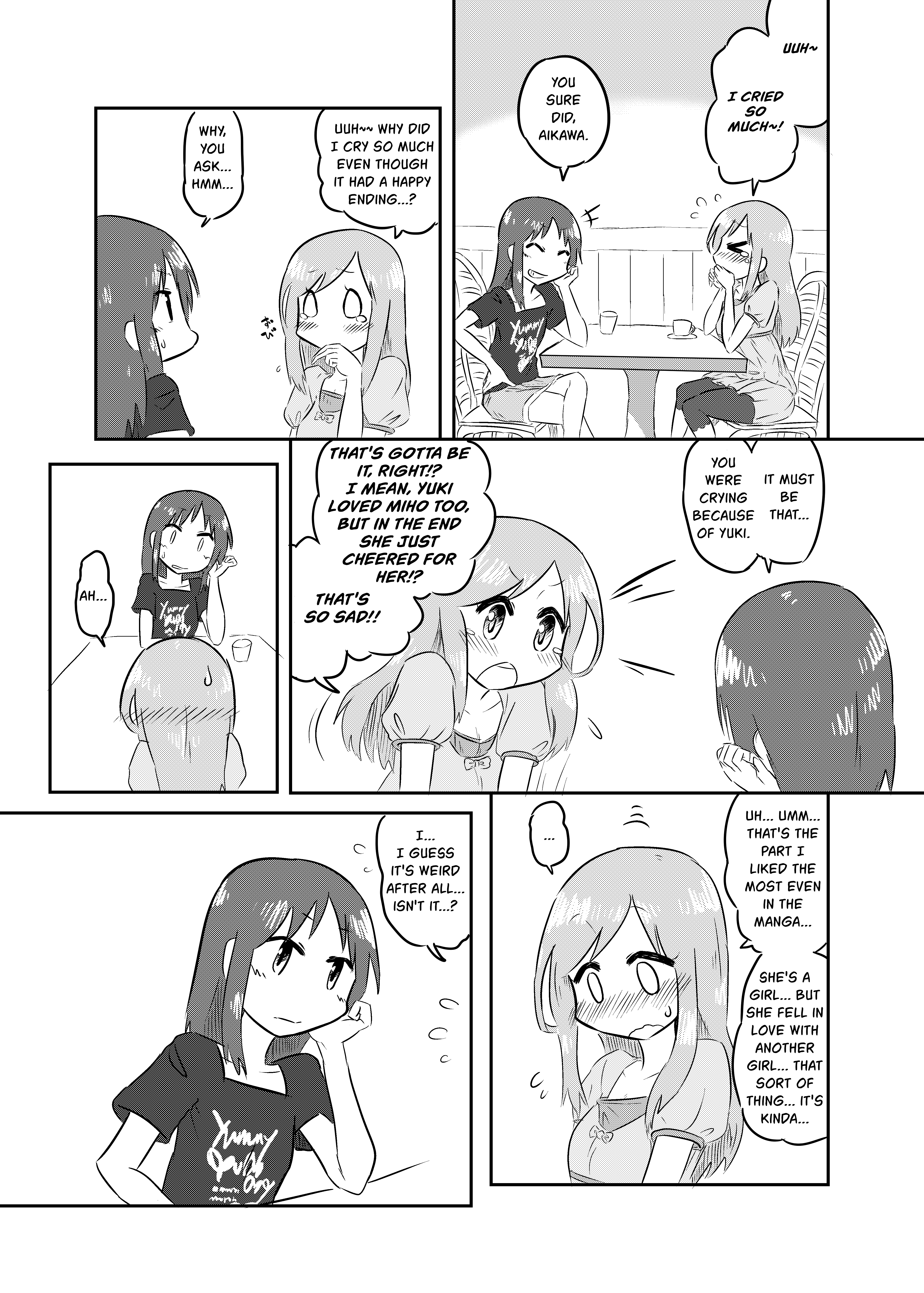 Yuyushiki - I&K+f (Doujinshi) 第8页