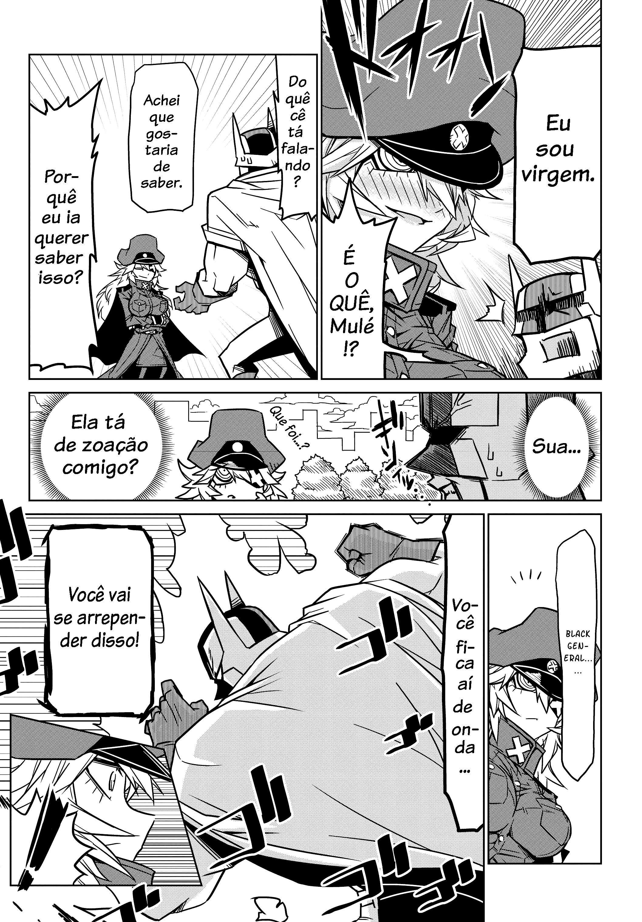 Zannen Jokanbu Black General-san #1 - Que comece a dominação mundial! 第8页