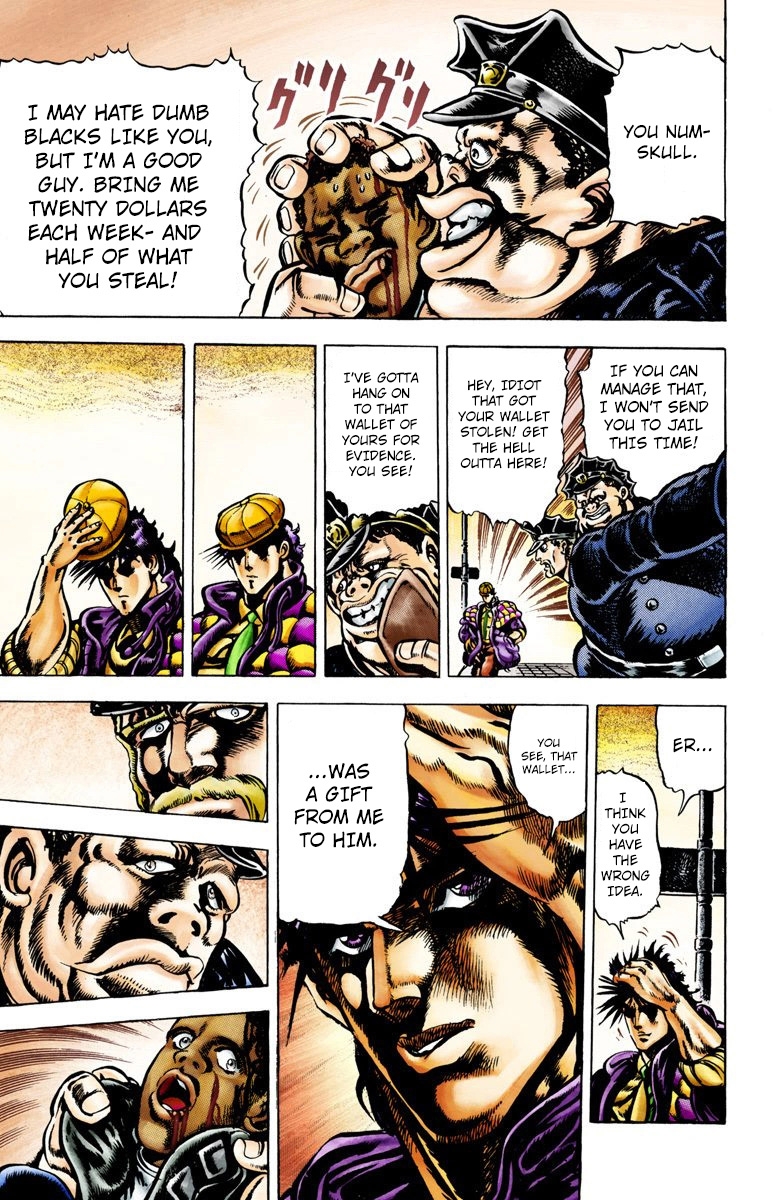 JoJo's Bizarre Adventure, Part 2: Battle Tendency (Official Colored) Joseph Joestar of New York 第9页