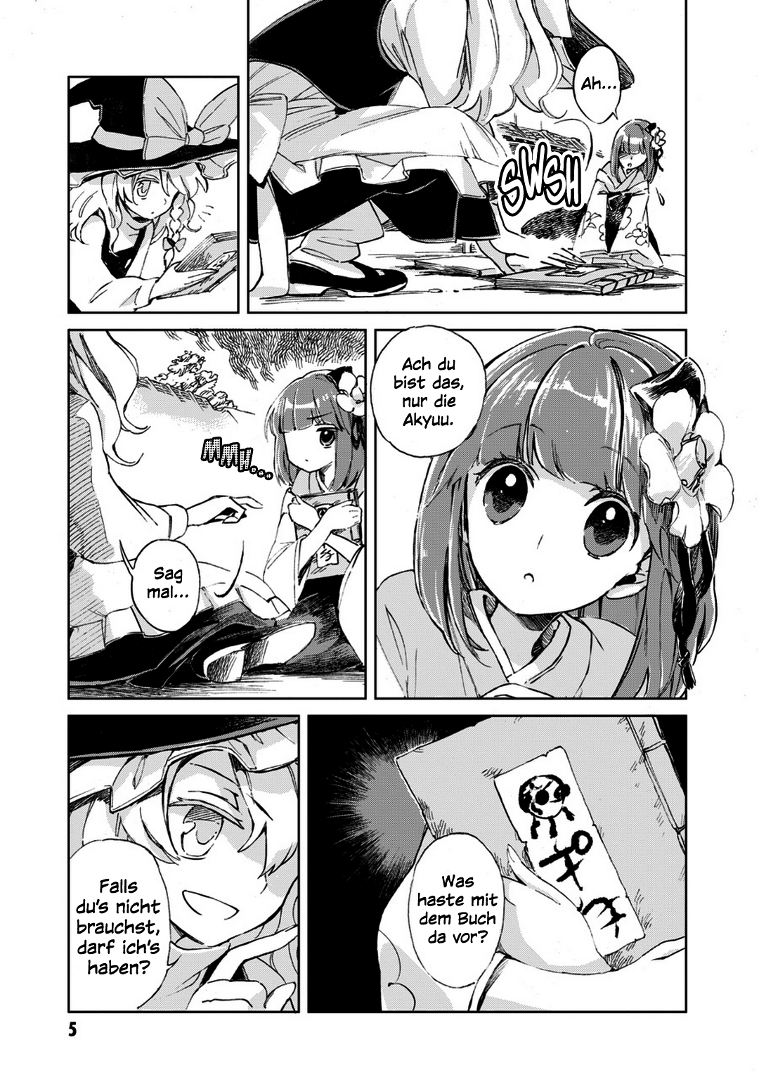 Touhou Suzunaan ~ Forbidden Scrollery. Die Seltenen Fantasiebücher 第6页