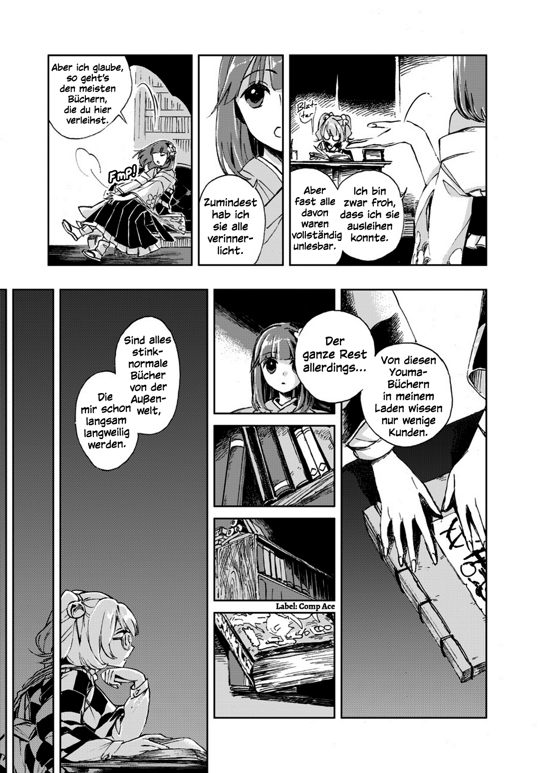 Touhou Suzunaan ~ Forbidden Scrollery. Die Seltenen Fantasiebücher 第10页