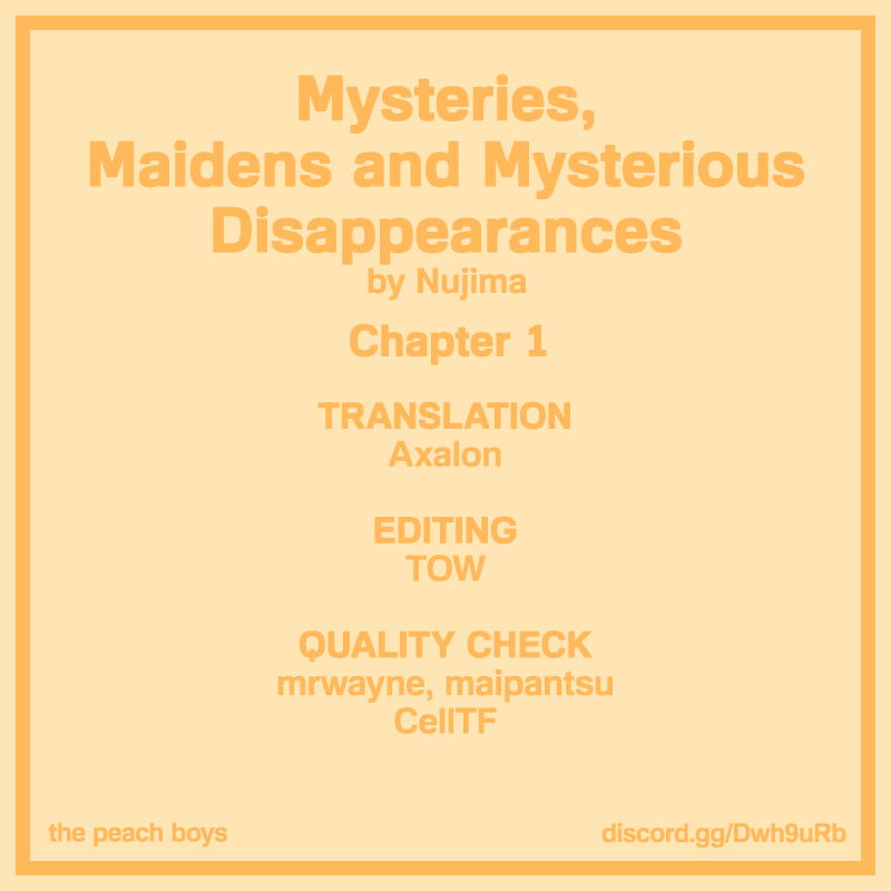 Mysterious Disappearances Tsukiyomi's Water of Life Part 1 第19页