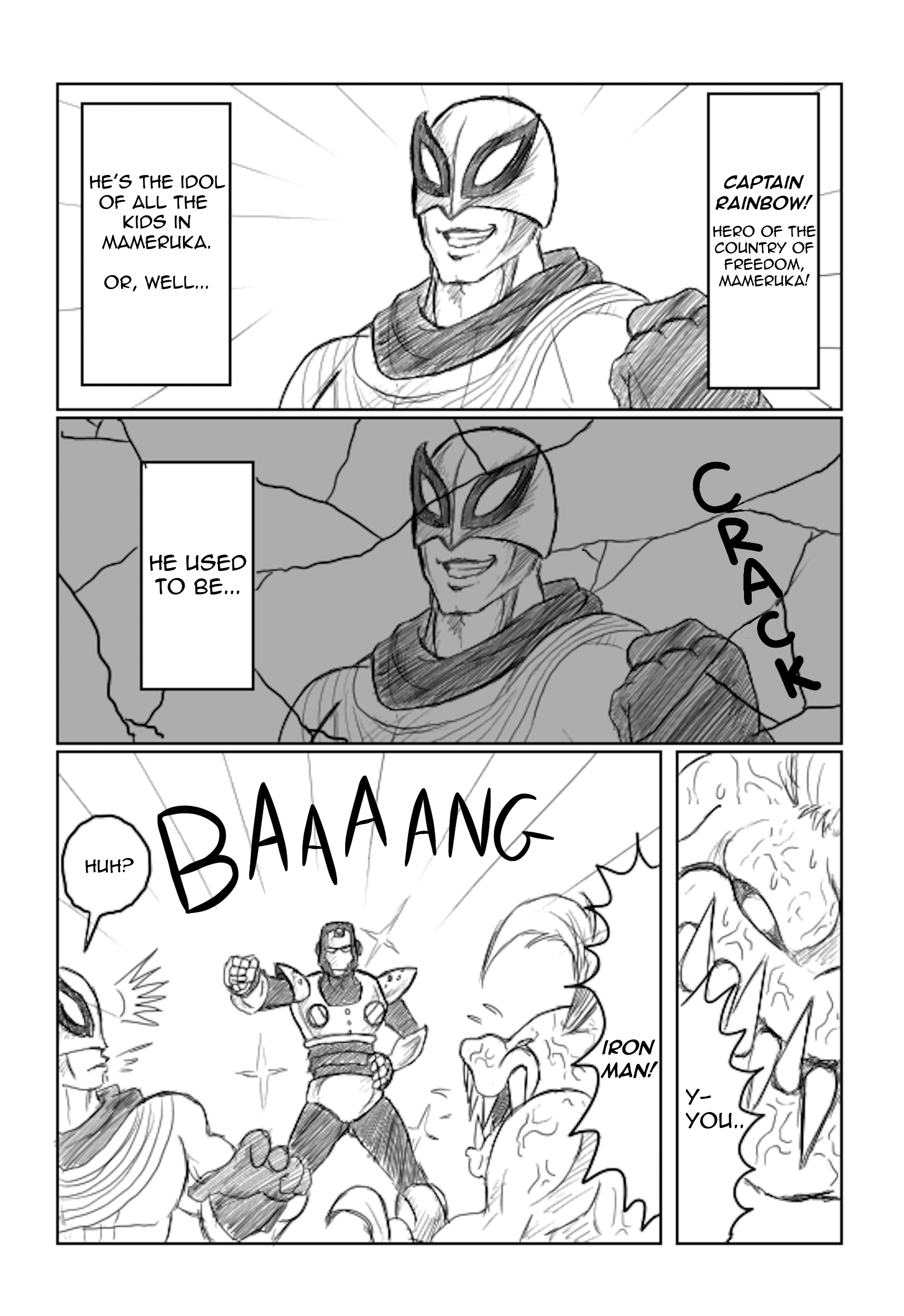 Amazing Captain Rainbow 第4页