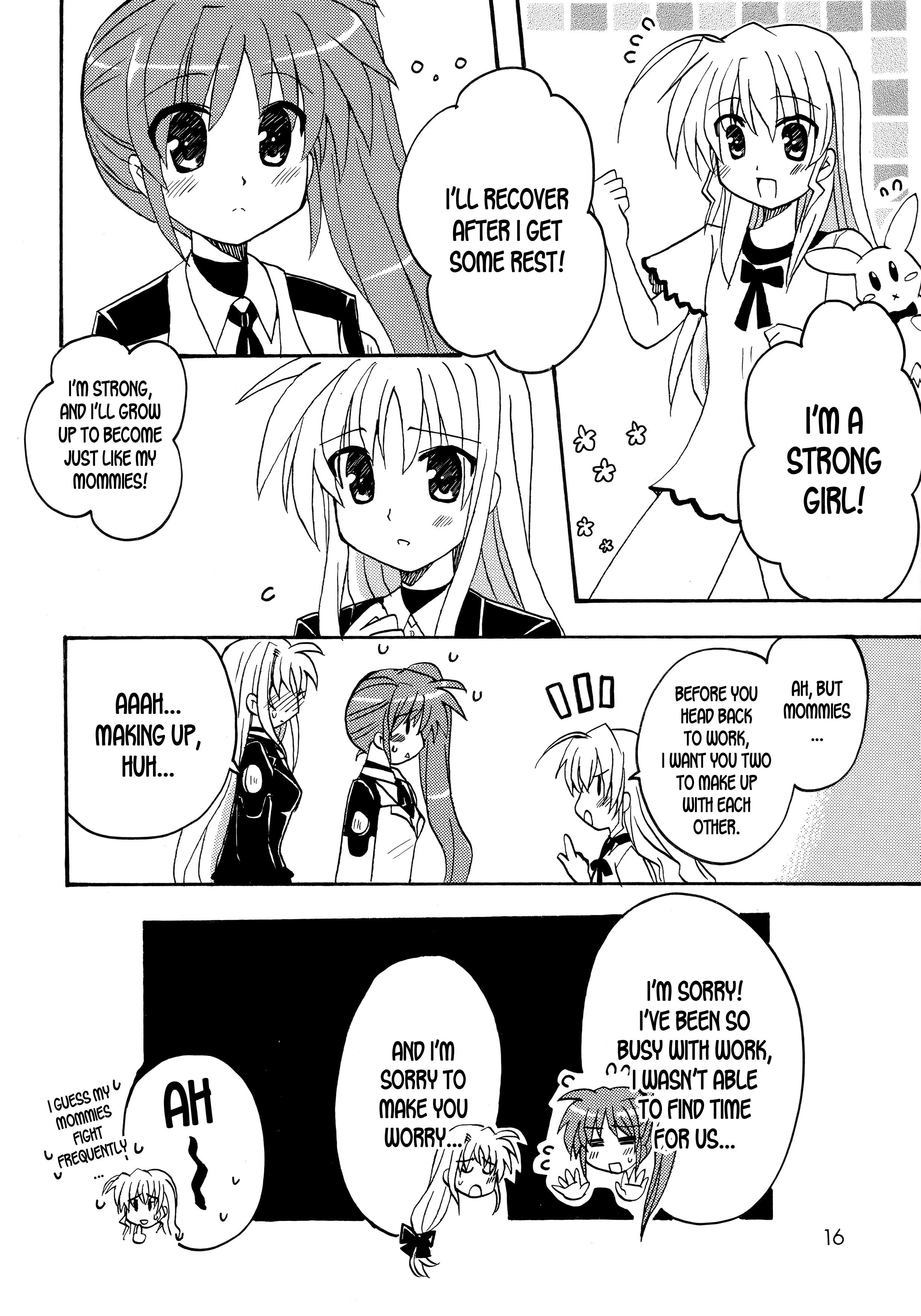 Mahou Shoujo Lyrical Nanoha - Miracle (Doujinshi) Oneshot 第15页