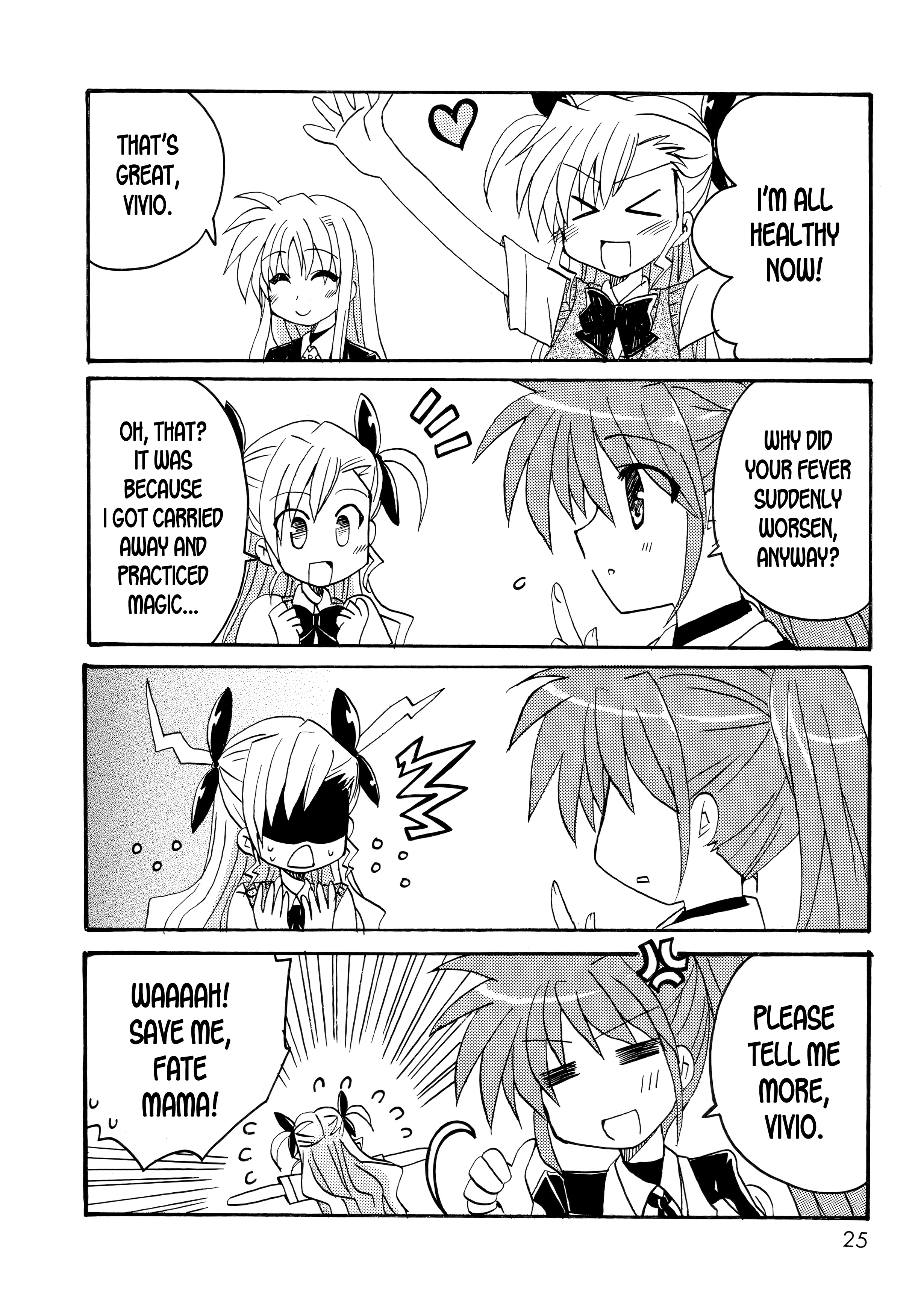 Mahou Shoujo Lyrical Nanoha - Miracle (Doujinshi) Oneshot 第24页