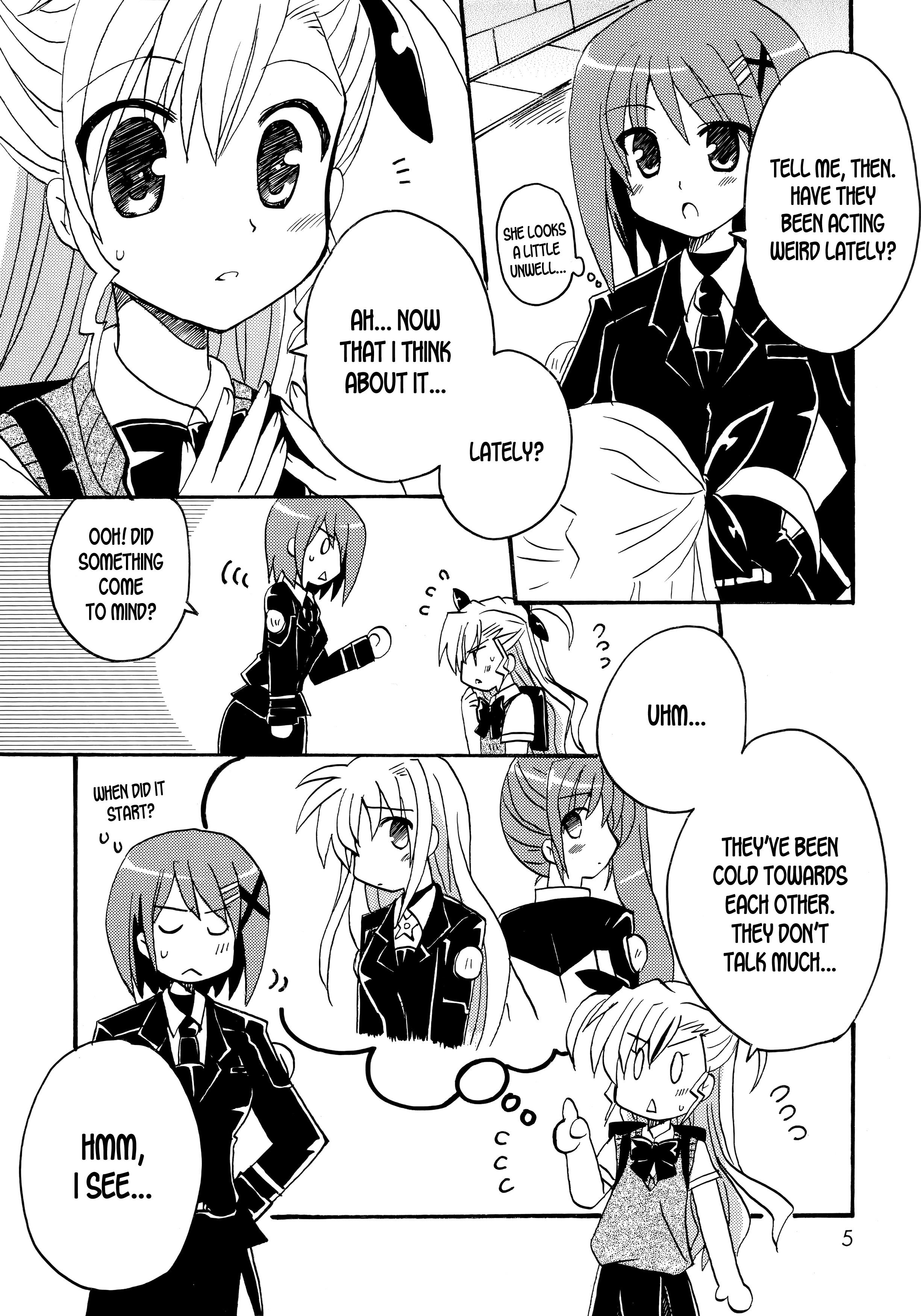Mahou Shoujo Lyrical Nanoha - Miracle (Doujinshi) 第4页