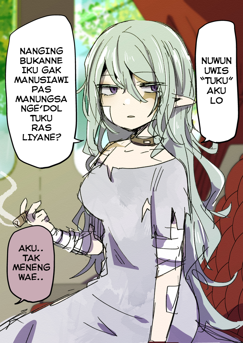 Shijou de Katta Dorei Elf ni Oratsukareru Aku Tuku Budak Elf ing Pasar 第1页