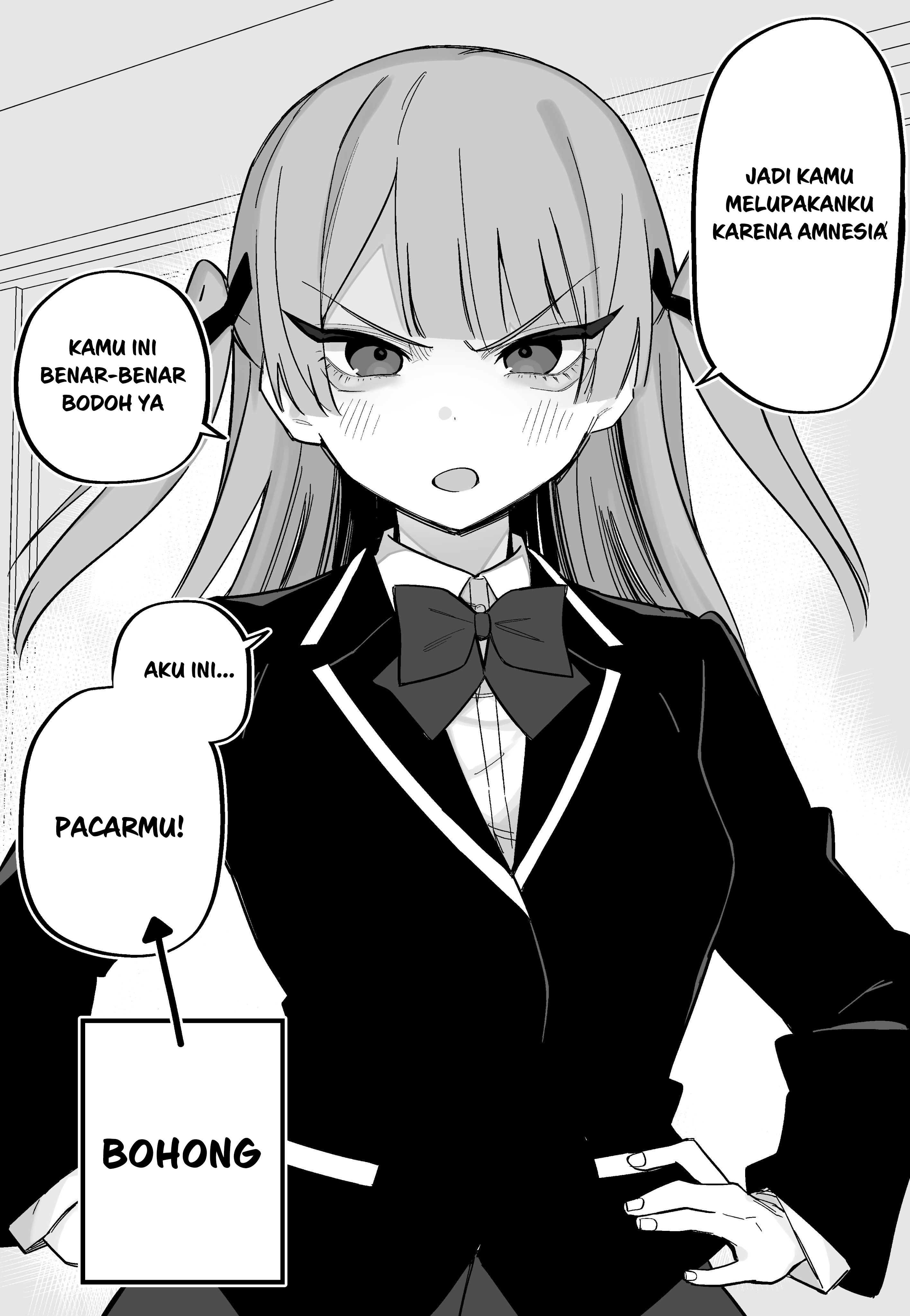 Kioku Soushitsu no Ore to Tsundere Doukyuusei no Hanashi Oneshot 第1页