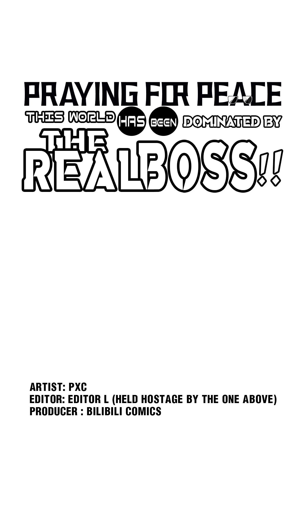 Praying for Peace: This World Has Been Dominated by the Real Boss!! The Thing Called 'Hope' 第1页