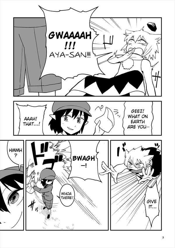 Touhou - AyaMomi Discommunication (Doujinshi) 第4页