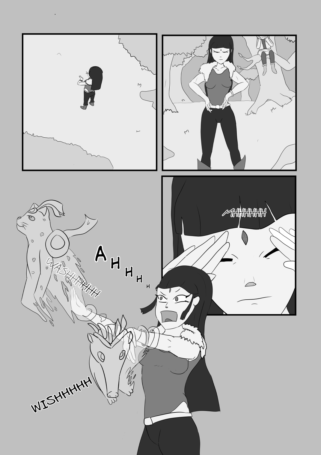 One Story of Hunters Buscando las huellas 第10页