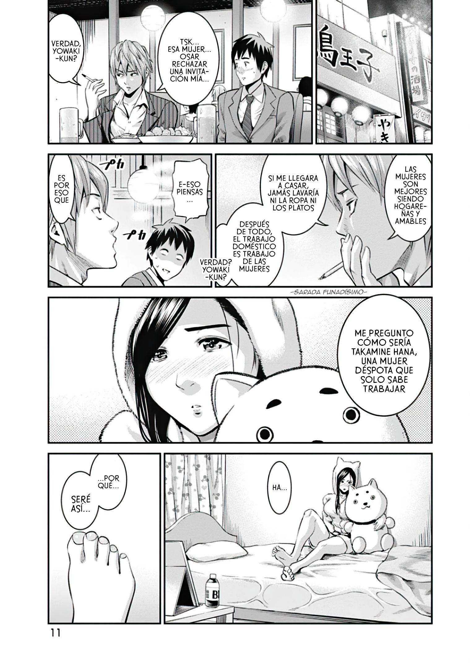 Takane no Hana-san Mujer de negocios perfecta 第12页