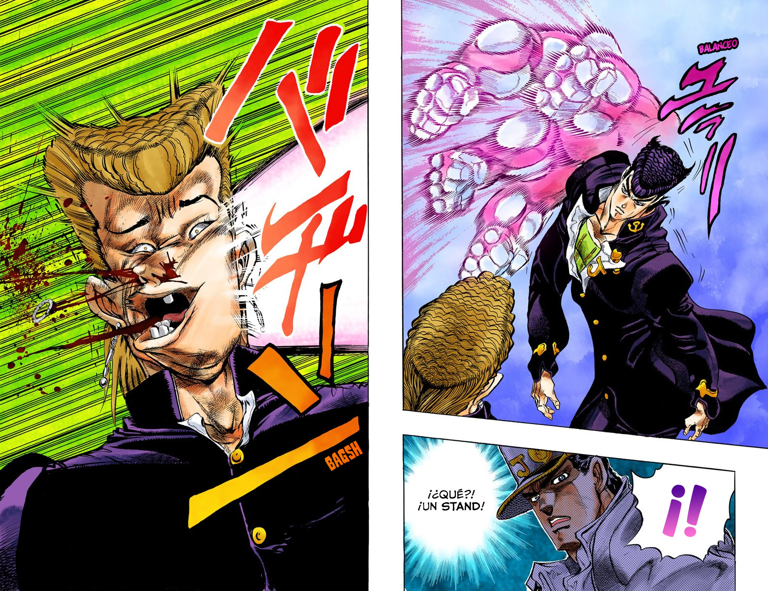 JoJo's Bizarre Adventure, Part 4: Diamond Is Unbreakable (Official Colored) ¡Jotaro Kujo conoce a Josuke Higashikata! - Parte 1 第10页