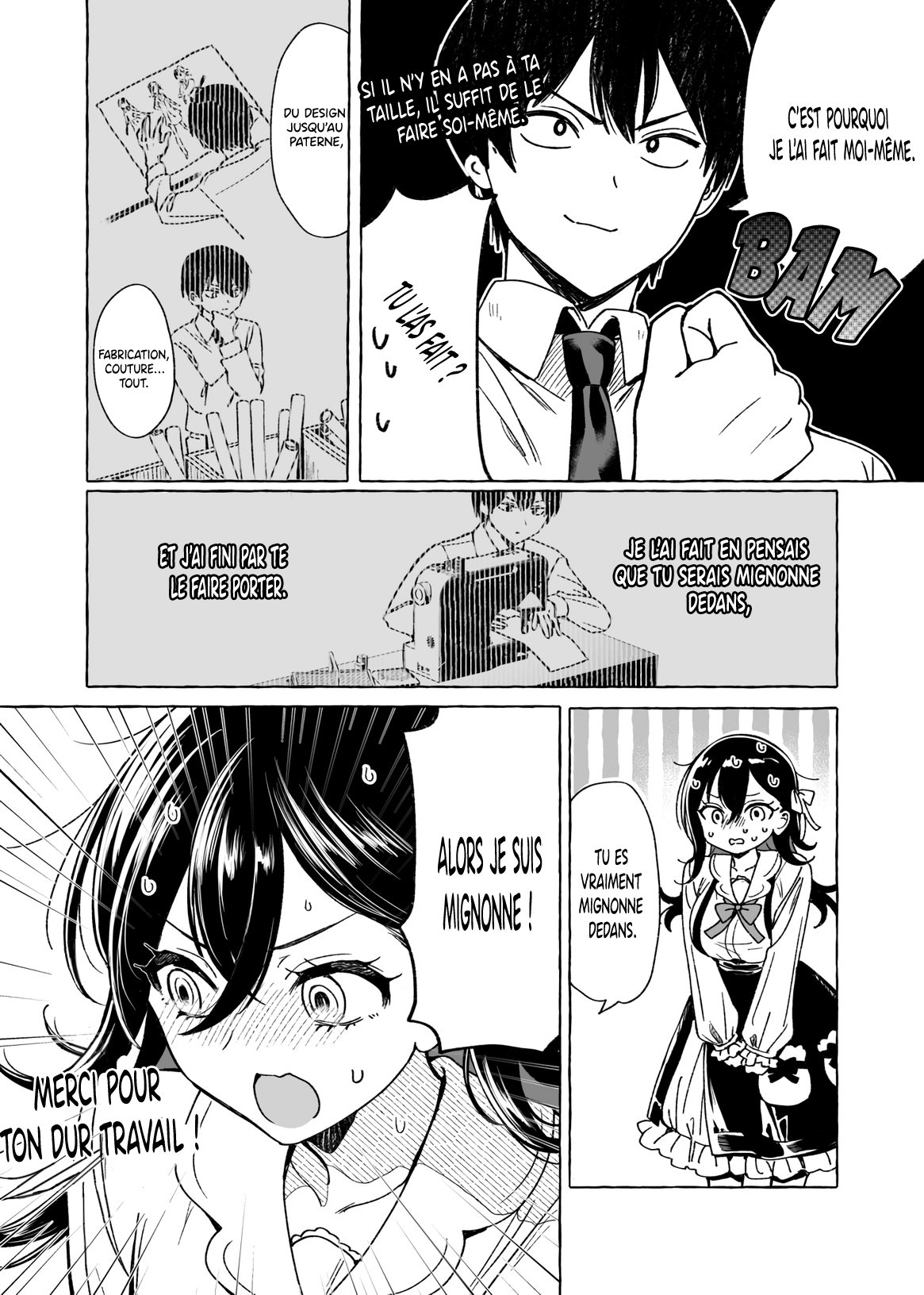 Let's Make My Tall Girlfriend Wear Cute Clothes! Oneshot 第3页