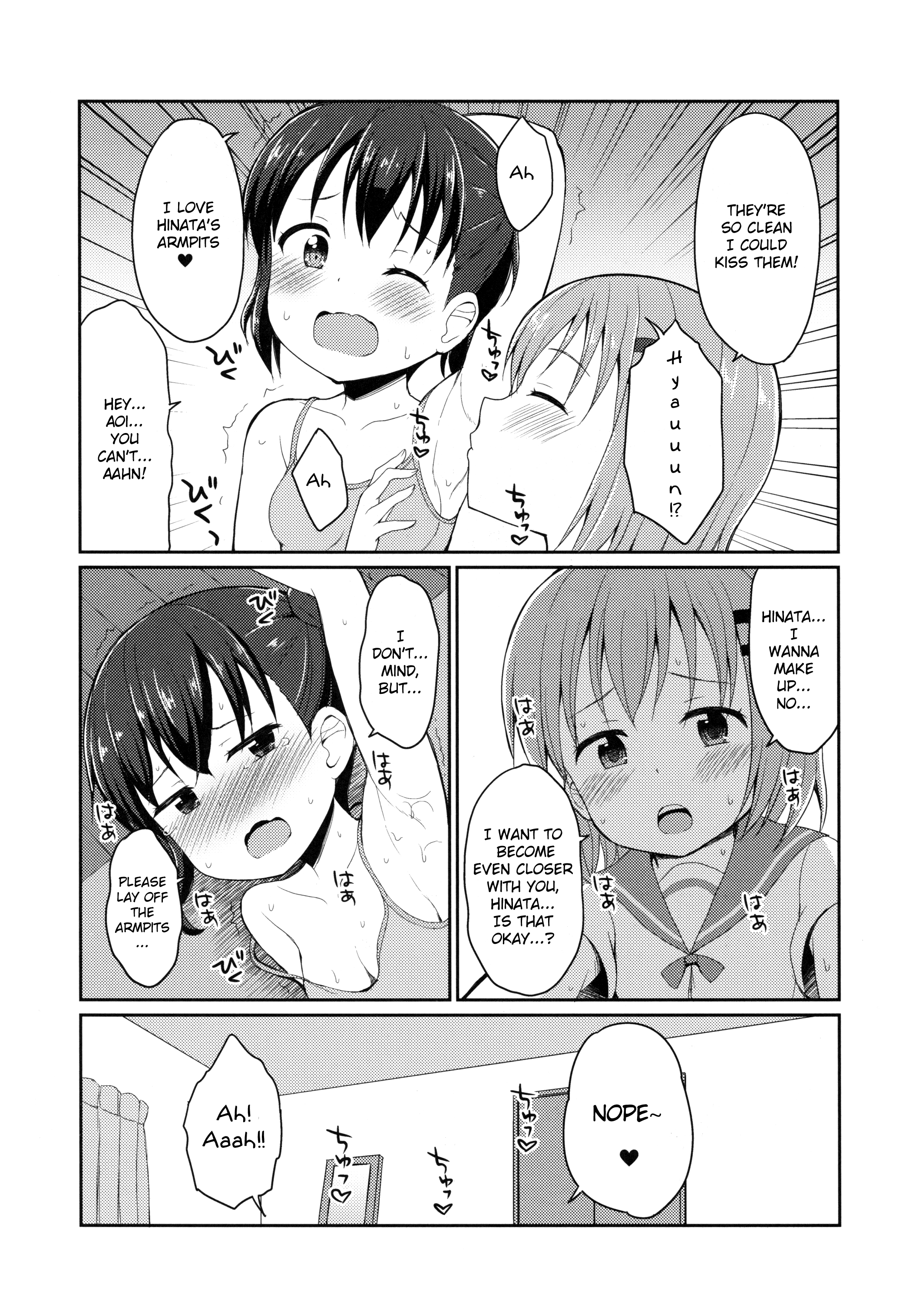 Yama no Susume - AoHina! (Doujinshi) Heart-tugging rising 第8页