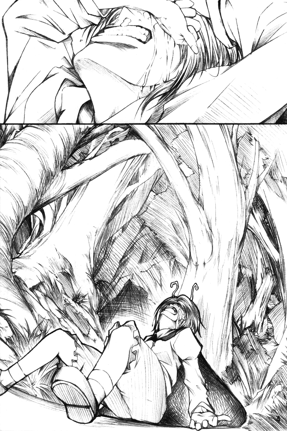 Touhou - Wriggle VS Koumakan (Doujinshi) 第3页