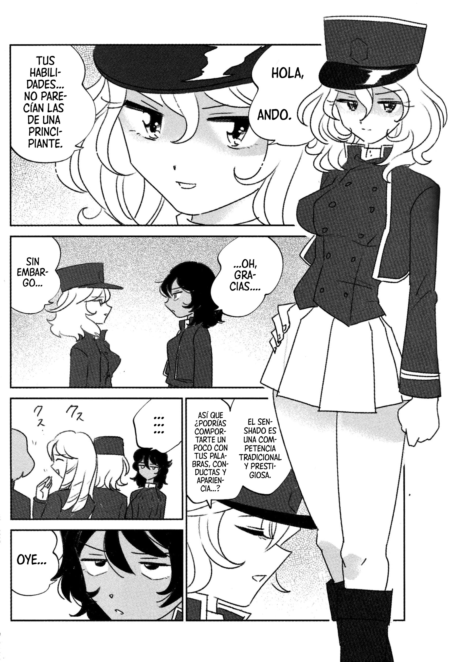 Girls und Panzer - Ando/Oshida Index (Doujinshi) Perdidamente enamorada 第3页