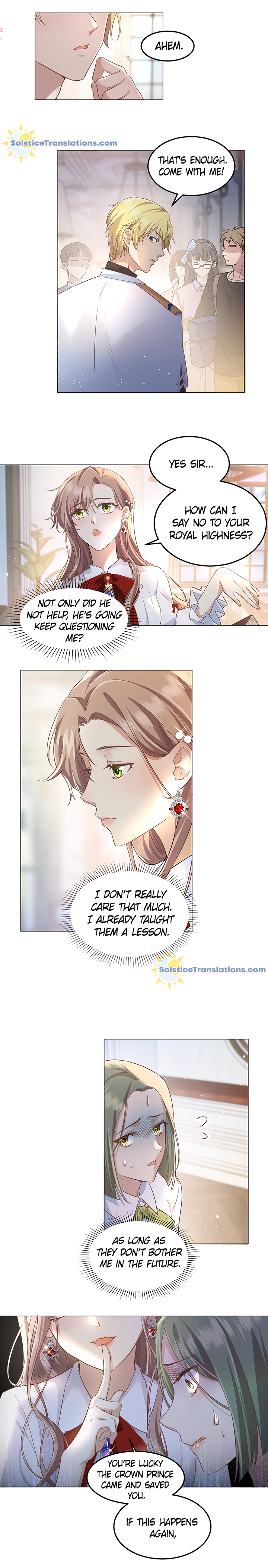 I Became the Villain of the Otome Game The First "Surprise" as the Villainess 第12页