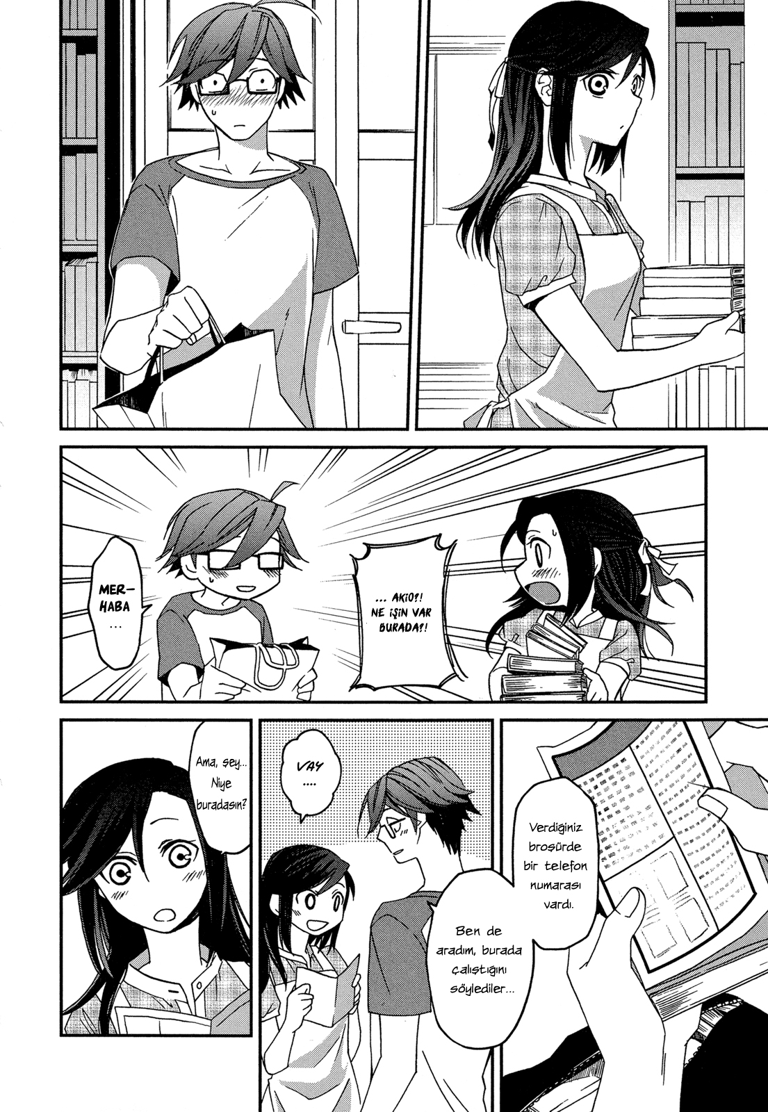 Futari no Renai Shoka Sahaflar Fuarında Gelen Cesaret 第22页