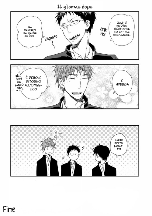 Kuroko no Basuke - Ame no Hi (Doujinshi) Oneshot 第9页
