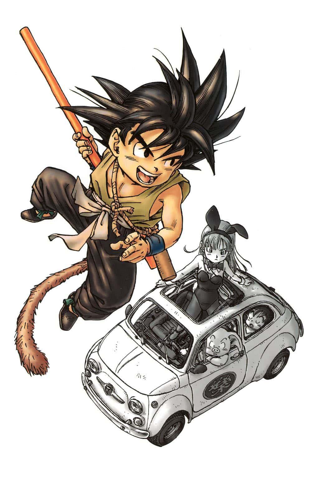 Dragon Ball (Official Colored) Бульма и Сон Гоку 第1页
