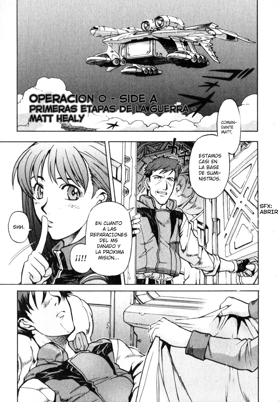 Mobile Suit Gundam Report REBELLION: Lost War Chronicles Operación 0 - Side A - Primeras etapas de la guerra - Matt Healy 第2页