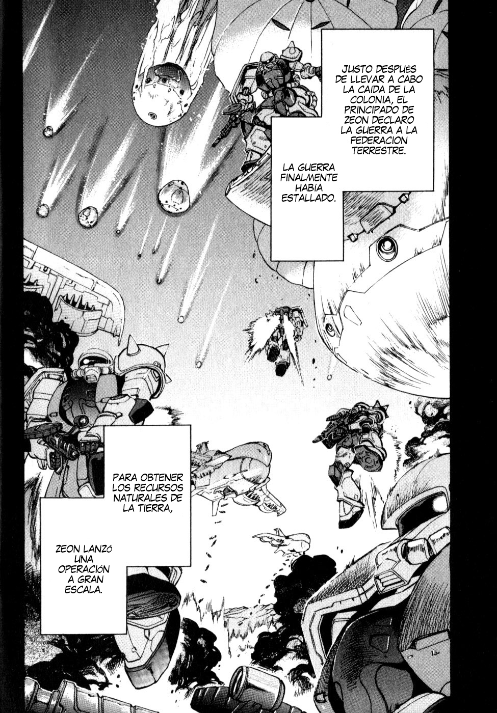 Mobile Suit Gundam Report REBELLION: Lost War Chronicles Operación 0 - Side A - Primeras etapas de la guerra - Matt Healy 第22页