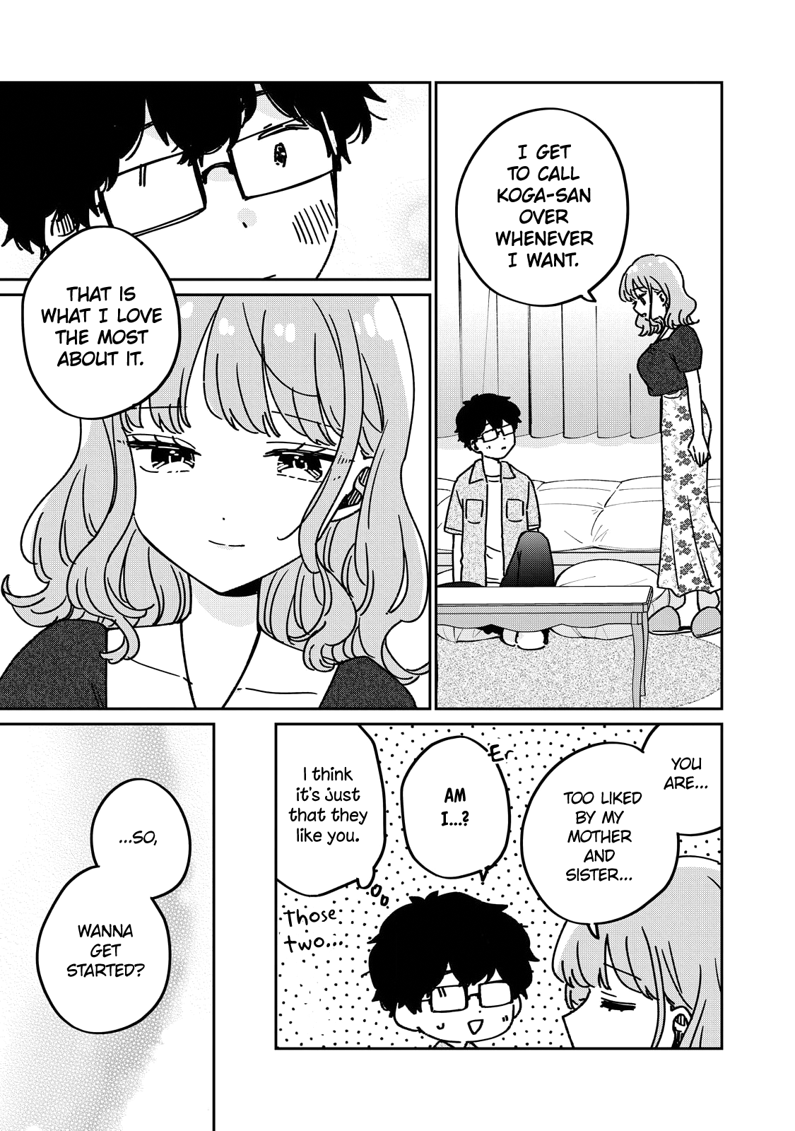 Meguro-san wa Hajimete ja Nai And every day going forward 第4页