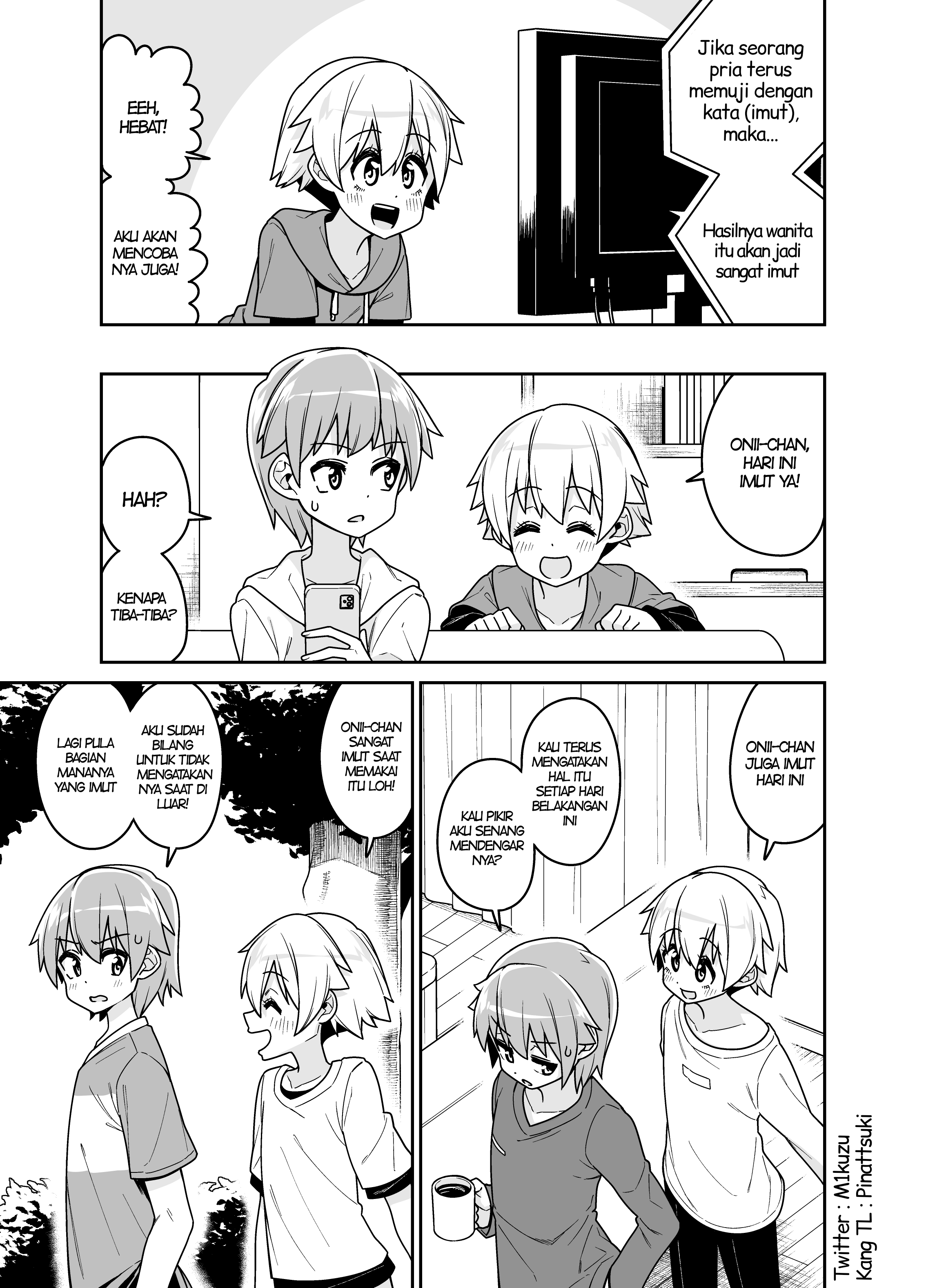 I Kept Telling My Brother He Was Cute 第1页