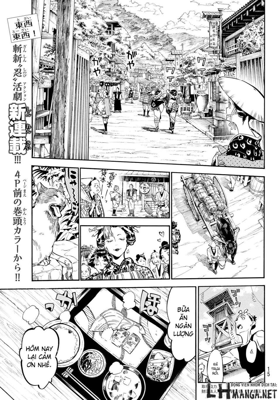 Mononote: Edo Kiketsu Ninja Emaki Vol. 1 Ch. 1 第6页