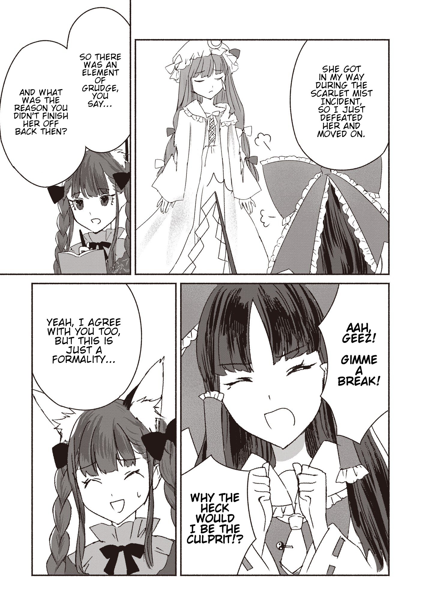 Touhou Chireikiden: Hansoku Tantei Satori The SDM Case Goes Under the Ground (Pt. I) 第27页
