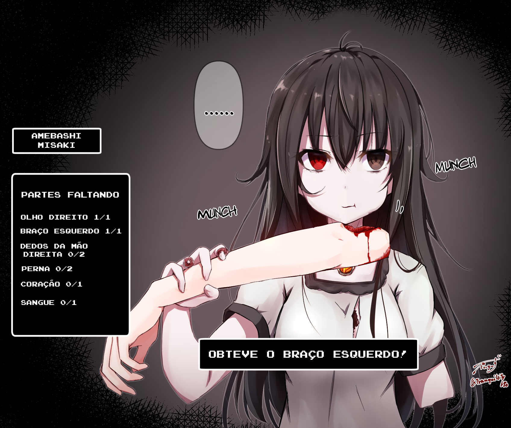 A Zombie Girl Who Eats Missing Parts to Regenerate. 第5页