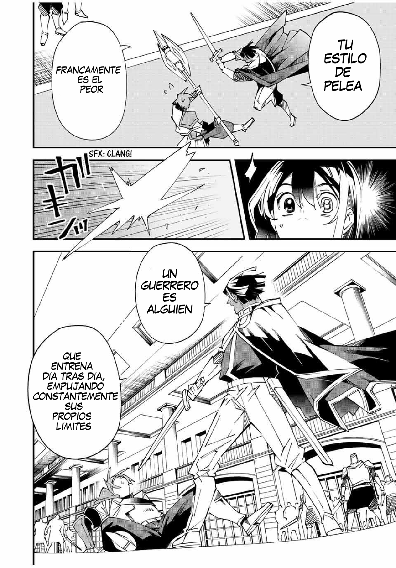 Tensei Kizoku, Kantei Skill de Nariagaru ~Jakushou Ryouchi wo Uketsuida node, Yuushuu na Jinzai wo Fuyashiteitara, Saikyou Ryouchi ni Natteta~ TALENTO PARA LA ESPADA 第9页