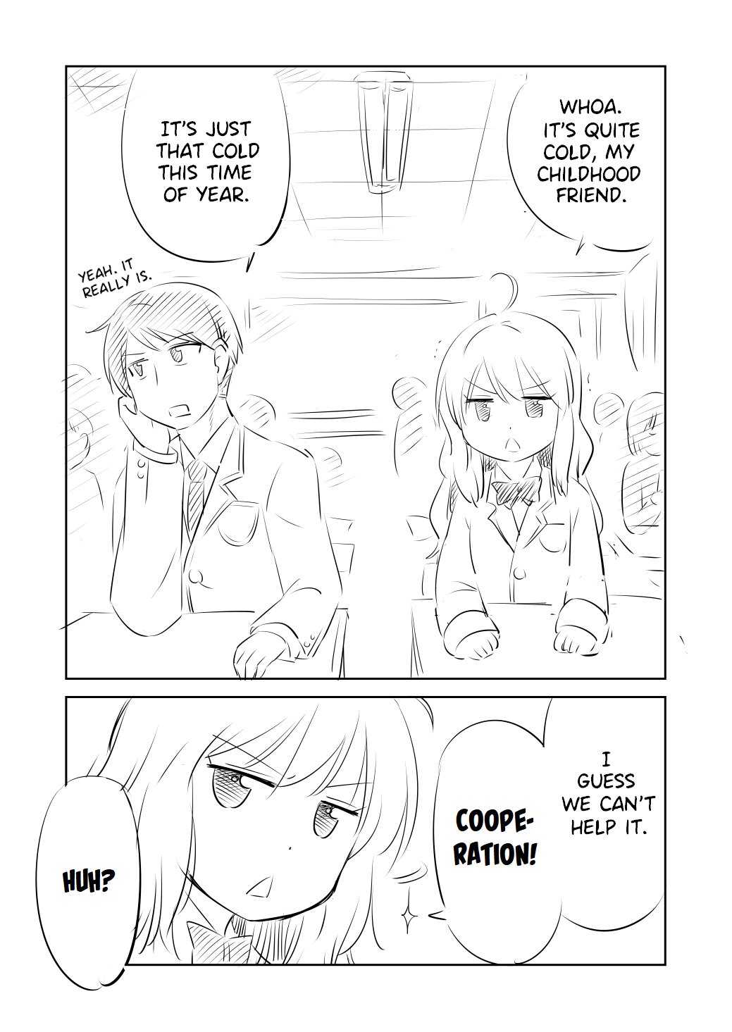 Warming up with a Childhood Friend 第4页