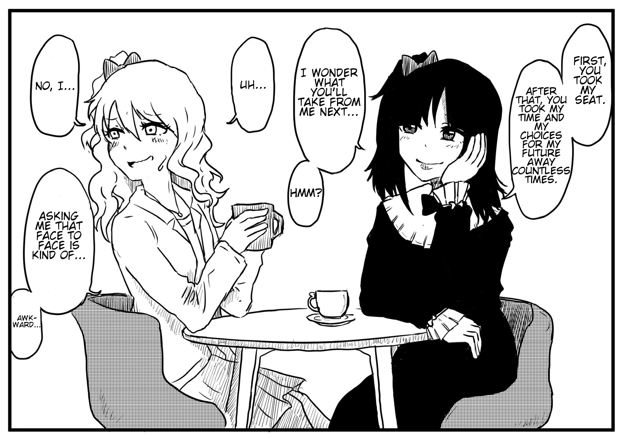 She's interested in the girl who's always alone 第4页