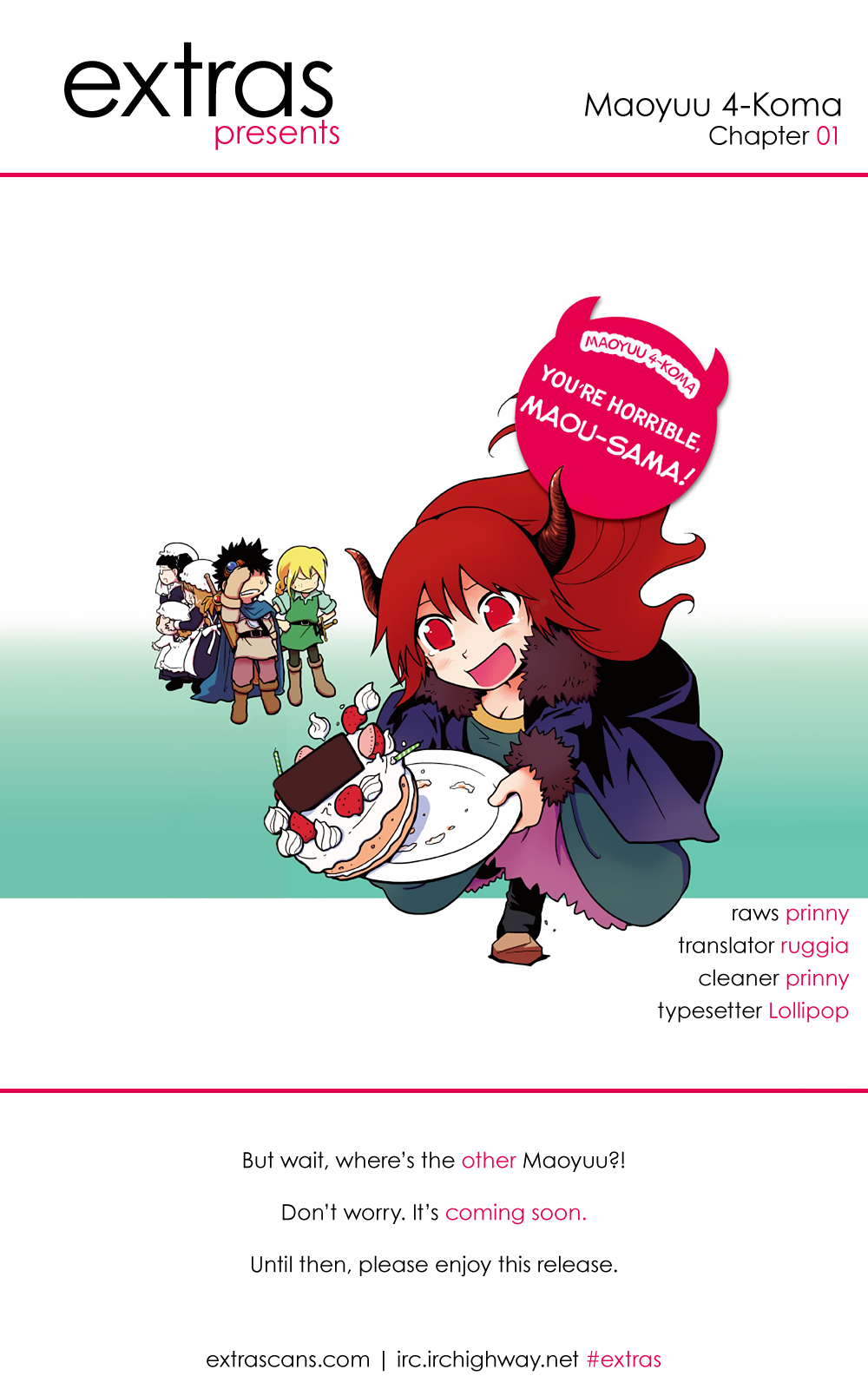 Maoyuu 4-koma - You're Horrible, Maou-sama! Ch. 1 第9页