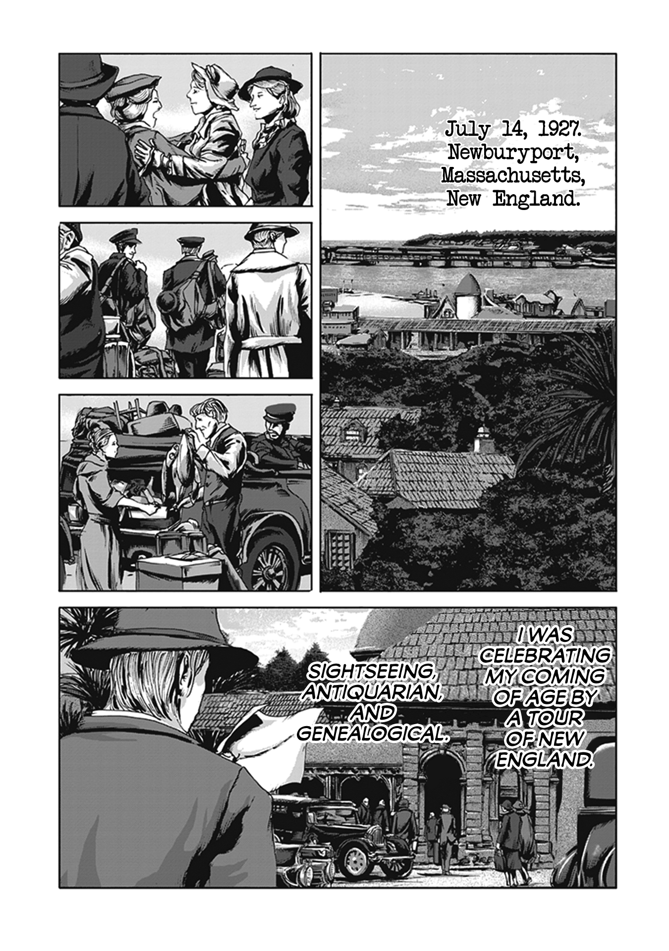 H. P. Lovecraft's The Shadow Over Innsmouth Vol. 1 Ch. 1 第14页