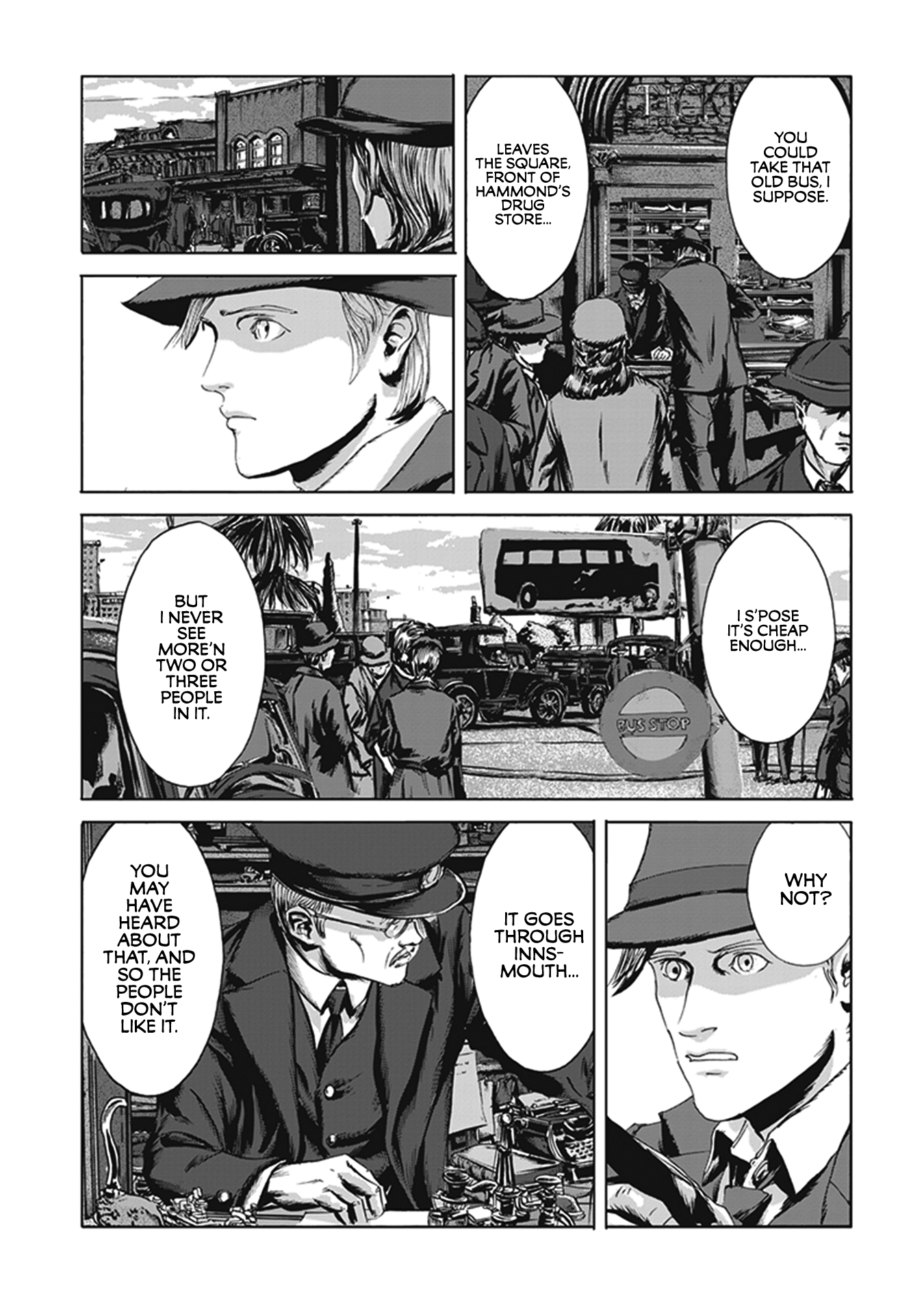 H. P. Lovecraft's The Shadow Over Innsmouth Vol. 1 Ch. 1 第16页